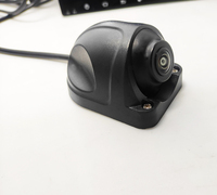 Cámara de Marcha Atrás Inalámbrica para Camión con Monitor GPS 4G, Vista de Pájaro de 360° y Resolución 1080P 3D