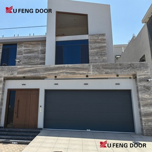 <span class=keywords><strong>Porte</strong></span> de <span class=keywords><strong>garage</strong></span> moderne en aluminium à lames, pliante, inclinable, pare-balles, coupe-vent, encastrée, pour villas de luxe - Product Image 4