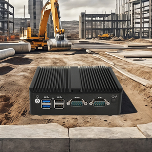 双网络端口双串行端口工业迷你电脑瘦客户端迷你电脑主机无风扇Win10英特尔CPU新产品 - Product Image 3