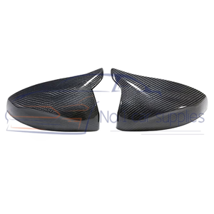 Coque de rétroviseur en fibre de carbone sèche haute performance, style klaxon d'origine, compatible avec A3 RS3 S3 - Product Image 6