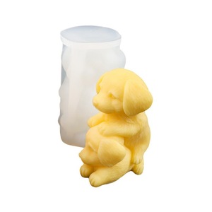 Animal Themed Stackable Candle Molds Kitten Puppy Resin Pendant Diffuser Stone DIY Mold Kit For Crafting - Product Image 5