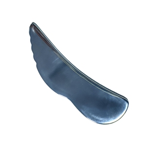 Tabla de Gua Sha Dentada de Acero Inoxidable, Piedra de Masaje para Raspado Corporal y Relajación Muscular - Product Image 3