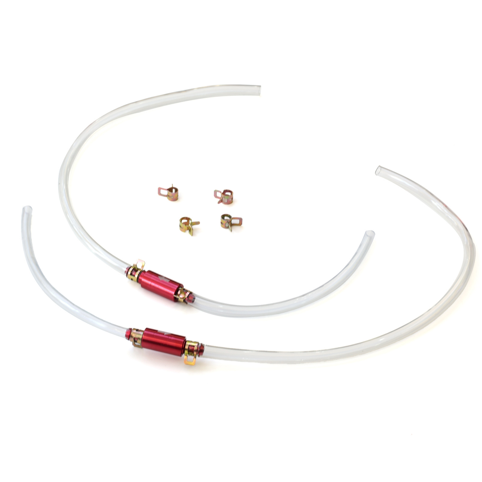5Pack Brake Bleeder Hose - One Way Check Valve Tube Bleeding Tool Kit Car Motorcycle Clutch Universal Brake Fluid Bleeder Kit Hydraulic Brake System Fr