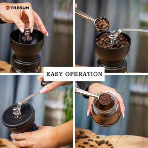 เครื่องบดเมล็ด<span class=keywords><strong>กาแฟ</strong></span>เซรามิกแบบใช้มือสำหรับ<span class=keywords><strong>บด</strong></span><span class=keywords><strong>ละเอียด</strong></span>หยาบขนาดเล็กแบบพกพาปรับได้ - Product Image 6