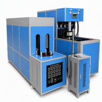 Machine de soufflage de bouteilles semi-automatique à 1 cavité, 20L PET, 60-240BPH, CE Intertek, pour les grandes fûles d'eau, les conteneurs d'huile, les fûles