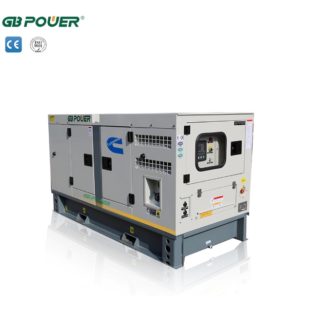 GB POWER Backup Power Supply Diesel 60kva 48kw 4BTA3.9-G2 60Hz Silent Type Soundproof 380v Overload Protection ATS Generator