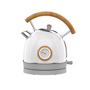 Konka — ensemble de petit déjeuner <span class=keywords><strong>blanc</strong></span> nordique, ornements en bois, <span class=keywords><strong>bouilloire</strong></span> à eau électrique, 4 tranches, rôtissoire de <span class=keywords><strong>pain</strong></span> <span class=keywords><strong>et</strong></span> mixeur 1,5 l - Product Image 5