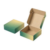 Boîtes d'emballage personnalisées, prix d'usine, boîte d'expédition en papier kraft, carton recyclable, boîte en carton ondulé avec logo personnalisé, boîte à bijoux