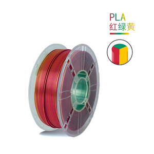 เส้นพลาสติก PLA หลายสี ขนาด 1 กก. 1.75 มม. สีรุ้งแดง-น้ำเงิน-เขียว ความแม่นยำ +/-0.02 มม. สำหรับเครื่องพิมพ์ 3 มิติ - Product Image 5