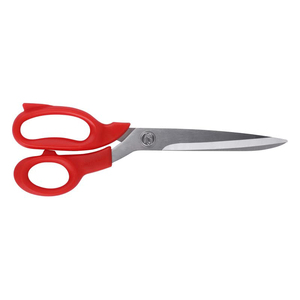 Professional Tailor's <b>Scissors</b> Stainless Steel Blades Rubber Handles Large Size for Fabric Cutting Clothing <b>Sewing</b> Household - Product Image 2