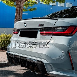 สปอยเลอร์หลังคาร์บอนไฟเบอร์แบบแห้ง สำหรับรถยนต์ซีรีส์ 3 รุ่น G20 G28 และ M3 G80 สไตล์ M3 ปี 2018-2025 - Product Image 5