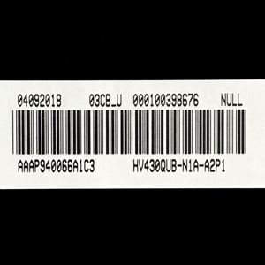 Wholesale LCD HV430QUB-N1A <b>Tv</b> <b>Screen</b> <b>Replacements</b> BOE Open Cell - Product Image 3