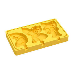 Molde para Helados de Silicona de Grado Alimenticio, Tamaño Mediano, con Tapa, Diseño de Astronauta/Superman - Product Image 5