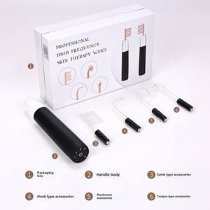 Draadloze Hoogfrequente Elektrotherapie Apparaat Oplaadbare Grensoverschrijdende Gezichtsverzorging Kam Thuisgebruik Schoonheidsapparatuur Groothandel - Product Image 3