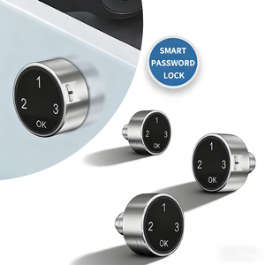 Thông Minh Số Bàn Phím Ngăn Kéo Khóa Keyless <span class=keywords><strong>Locker</strong></span> Mở Khóa Đồ Nội Thất Tủ Kẽm Hợp Kim Loại Sản Phẩm Khóa Xi Lanh Phòng Ngủ Phòng Tập Thể Dục - Product Image 1