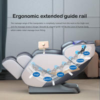 Sillón de Masaje Inteligente con Control por Voz, Riel SL 3D, Pantalla Táctil, Detección IA, Gravedad Cero, Airbag, Calor, Rodillo para Pies, Bluetooth