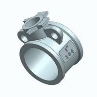 Pièce métallique en acier inoxydable SS304 moulée avec précision, fonderie de précision, tolérance de 0,02 mm, certifiée ISO9001, service OEM/ODM
