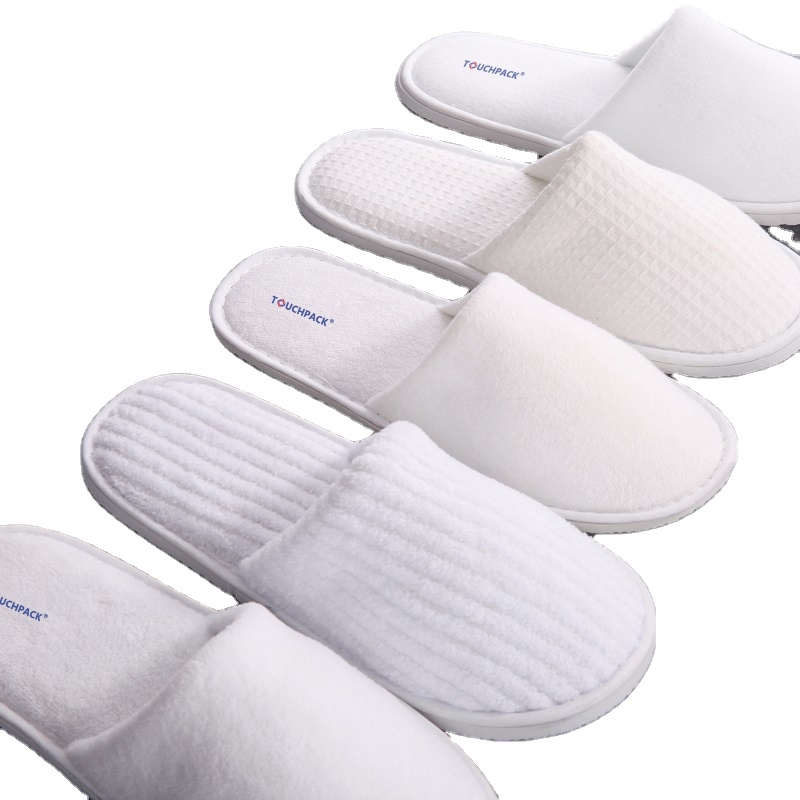 Custom Logo Disposable Slipper Terry Hotel