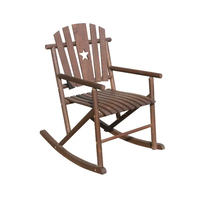 Texas Rocking ghế đồ gỗ ngoài trời Patio đồ nội thất hiện đại Rocking ghế gỗ chất lượng cao Việt Nam nhà sản xuất