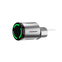 Serrure de porte intelligente extérieure en alliage de zinc étanche IP67 avec contrôle par application Tuya pour portes en bois/verre/acier