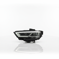 Kit de modification professionnel compatible avec Audi A3 8v.2 Facelift 2017-2020. Phares LED double cœur ultra-lumineux homologués E-Mark UE.
