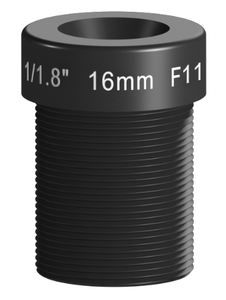 Lente de cámara de medición para inspección de defectos 16mm EFL 1/1.8 Objetivo 6MP Lente industrial Fno F4 F56 F5.6 F7 F8 F11M12 S Montaje - Product Image 4