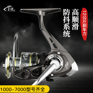 รอกตกปลาโลหะ JQWIYUVB729 สำหรับตกปลาชายฝั่งทะเล คันเบ็ดแบบ Surfcasting พร้อมประสิทธิภาพการตีเหยื่อระยะไกล - Product Image 2