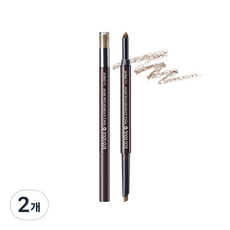 Sam Eco Soul Penice et Poudre Double Crayon à Sourcils 0.3g 01 Brun 2 Pièces Remise Rehausseur de Sourcils et Crayon - Product Image 1