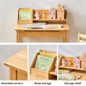 Ensemble <span class=keywords><strong>bureau</strong></span> d'étude et chaises <span class=keywords><strong>en</strong></span> <span class=keywords><strong>bois</strong></span> de style moderne <span class=keywords><strong>pour</strong></span> petits enfants <span class=keywords><strong>pour</strong></span> le salon mobilier de table de lecture <span class=keywords><strong>pour</strong></span> tout-petits - Product Image 6