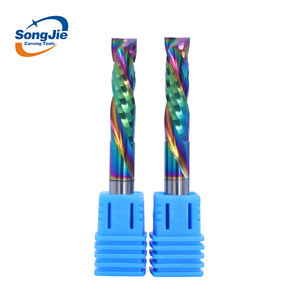 Molino <span class=keywords><strong>de</strong></span> extremo <span class=keywords><strong>de</strong></span> compresión hacia arriba y hacia abajo en espiral <span class=keywords><strong>de</strong></span> dos flautas <span class=keywords><strong>de</strong></span> 6mm para <span class=keywords><strong>cortador</strong></span> <span class=keywords><strong>de</strong></span> carburo <span class=keywords><strong>de</strong></span> plástico, fresa compuesta 2f - Product Image 4