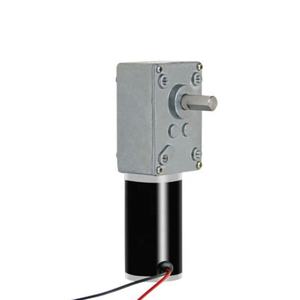 5840 <span class=keywords><strong>DC</strong></span> 감속 모터 12V/24V 전기 게시판 사용 터빈 벌레 자동 폐쇄 속도 통제 큰 산출 갱구 모터 - Product Image 3