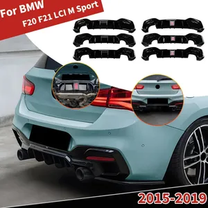 StarNav สำหรับรถยนต์ซีรีส์ 1 F20 F21 LCI M Sport ปี 2015-2019 ชุดแต่งดิฟฟิวเซอร์กันชนหลัง สปอยเลอร์ คิ้วกันชน บอร์ดป้องกันใต้กันชน อุปกรณ์ตกแต่งภายนอก - Product Image 4