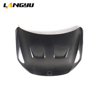 Langyu 2010-2016 Capot avant en fibre de carbone pour pièces automobiles VW Volkswagen Scirocco Upgrade RR Style Capot moteur