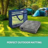 Imperméable lavable PVC caravane annexe tapis de sol motif Camping tapis pour extérieur plage maison voiture en PVC