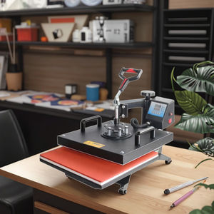 Neues Zustands handbuch 38*38CM Flache Heiß <span class=keywords><strong>press</strong></span> maschine für T-Shirt Telefon hülle Puzzle Glas Holz Rock Foto Sublimation druck - Product Image 5