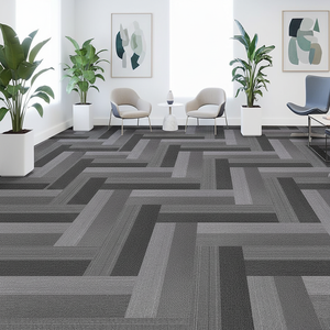 Alfombra Modular de Alta Calidad 50x50, Diseño Moderno con Bucle Acolchado, Resistente a las Manchas, Apta para Mascotas, para Uso Doméstico y Comercial - Product Image 1