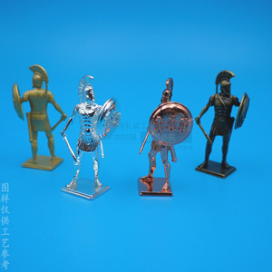 Figuras Metálicas de Escritorio, Modelo Estereoscópico 3D, Adornos de Latón Sólido, Piezas de Juego, Decoración del Hogar, Regalo Unisex - Product Image 2