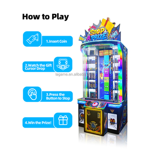 Leon Mới Phổ Biến Giải Thưởng Thả Trò Chơi <span class=keywords><strong>Arcade</strong></span> Máy Đổi Thưởng Gia Đình Trung Tâm Giải Trí Đồng Xu Hoạt Động Bằng Nhựa Tiếng Anh - Product Image 3