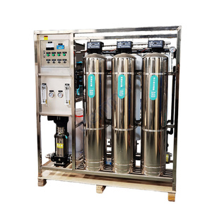 Équipement de purification d'eau de puits par osmose inverse (RO) en acier inoxydable 4040, 500 LPH / 1000 L/H, pour usage commercial - Product Image 1