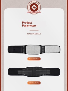 Ceinture de <span class=keywords><strong>soutien</strong></span> <span class=keywords><strong>lombaire</strong></span> autoportante chauffante respirante pour l'hiver, fixation pour le yoga, hommes et femmes, fibre de polyester - Product Image 4