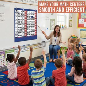 Tabla de Bolsillos con Más de 100 Bolsillos, 120 Tarjetas de Doble Cara, Herramienta de Aprendizaje de Números y Matemáticas para Niños en el Aula - Product Image 4