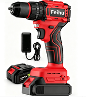 Perceuse-visseuse sans fil 20V avec 2 batteries, mandrin sans clé, vitesse variable pour réparations domestiques et assemblage de meubles