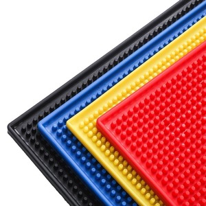 45*30*1cm noir tapis de barre anti-dérapant imperméable et tapis porte-gobelet tapis de bière Durable - Product Image 2