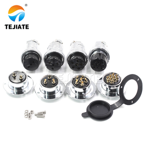 Nhà máy cung cấp hàng không cắm ổ cắm df30 gx30 2 3 4 <span class=keywords><strong>5</strong></span> 7 <span class=keywords><strong>8</strong></span> 10 pin vòng mặt bích nối ổ cắm điện hàng không kết nối - Product Image 1