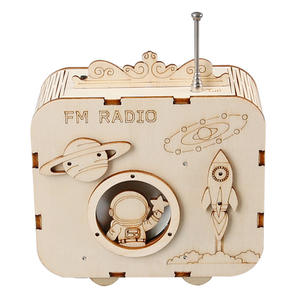 Kit de radiodiffusion DIY pour enfants : Modèle <span class=keywords><strong>scientifique</strong></span> éducatif fait main pour expériences scolaires et créations de dessins animés - Product Image 5