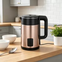 Bouilloire Électrique à Arrêt Automatique et Protection Anti-Ébullition à Sec, Meilleure Vente, Personnalisable en Usine, Idéale pour la Maison