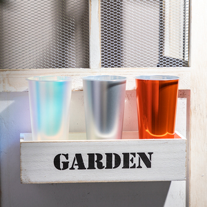 LOKYO Groothandel PP Laser Glansrijke regenboog beker op maat bedrukt ontwerp wegwerp 700ml holografische zilveren plastic bekers - Product Image 4