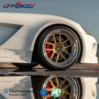 Nouvelles jantes forgées en alliage d'aluminium 2 pièces 22-23 pouces 5x130 25mm ET finition argent poli multi-rayons pour Panamera Audi Q7 Garantie 5 ans