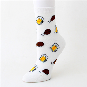 <span class=keywords><strong>Calcetines</strong></span> <span class=keywords><strong>de</strong></span> Algodón al por Mayor con Estampados <span class=keywords><strong>de</strong></span> Comida, Pasteles, <span class=keywords><strong>Pizza</strong></span>, Galletas y Cerveza - Product Image 2