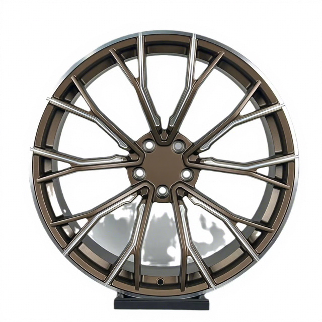Alloy Forged Wheel 4 Pieces 5/7 Series IX 3 730 Modified New Chrome Finish Universal Fitment 8.5-11J Alloy Passenger Car Wheels